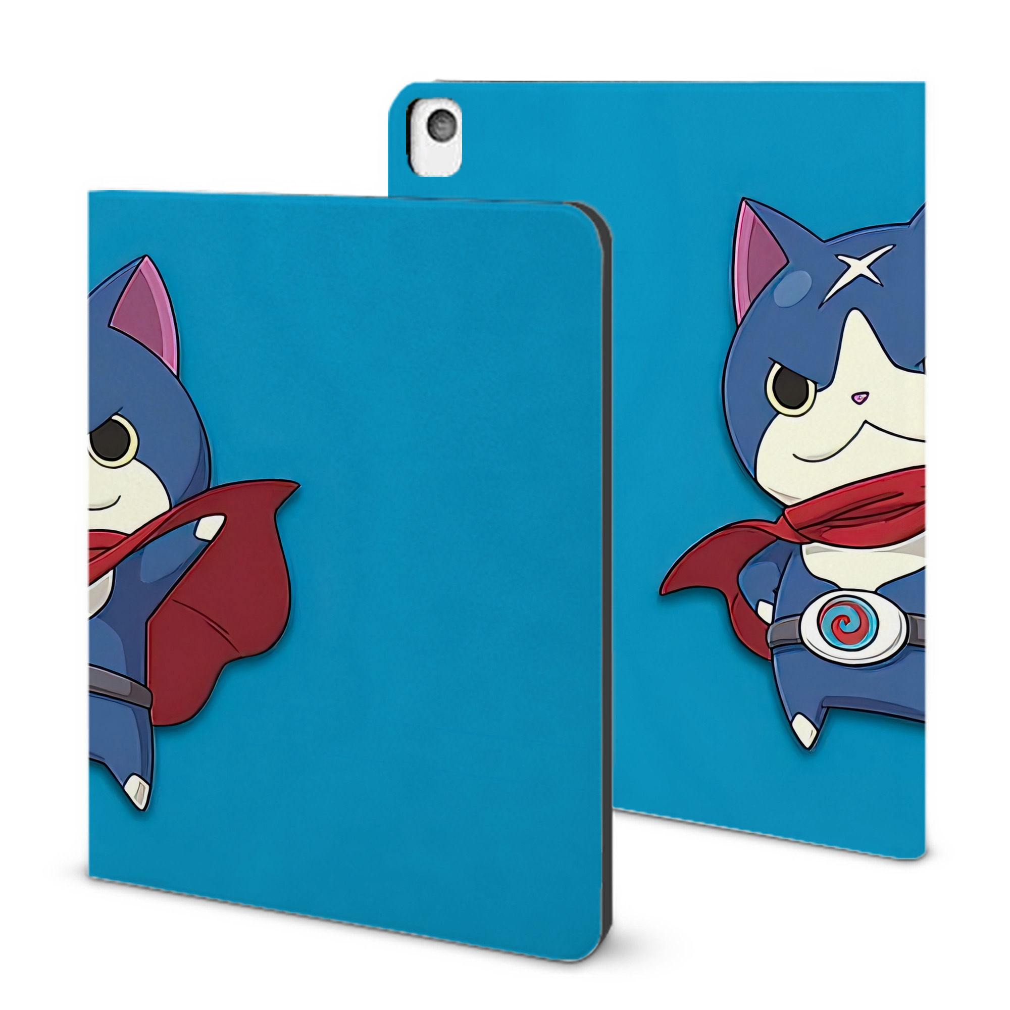 （画像用） 妖怪ウォッチ Yo-kai Watch IPadケース ペンホルダー付き ブックスタイルデザイン